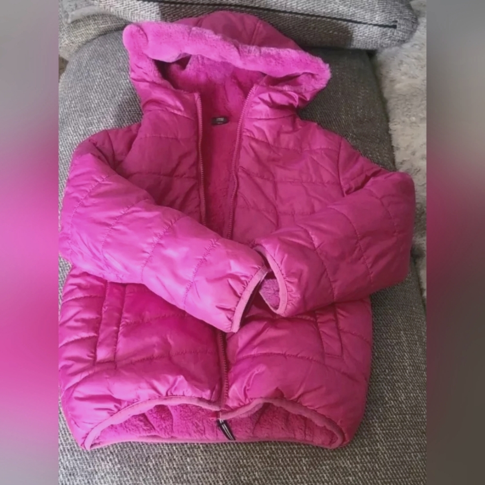 Nautica Girls Fur Jacket